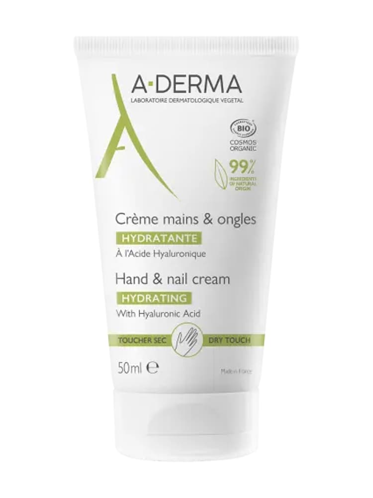 A-Derma Les Indispensables Crème Mains & Ongles Hydratante 50 ml