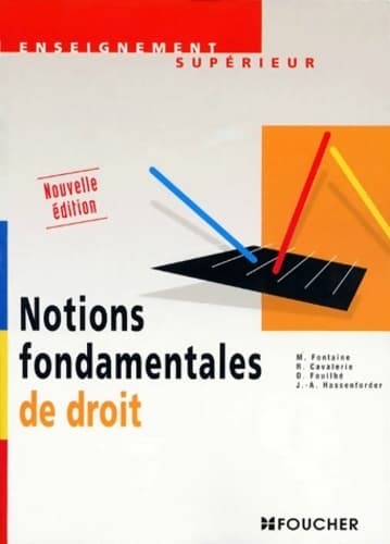 Notions fondamentales de droit - R. Cavalerie