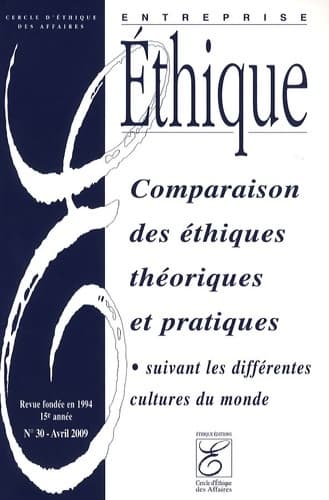 Comparaison des ethiques théoriques et pratiques - Collectif