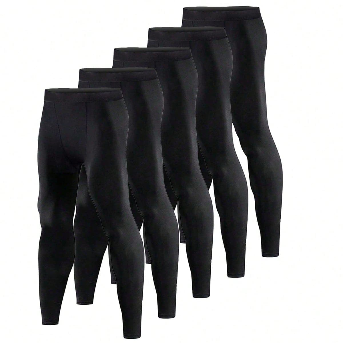 Pantalon de compression de sport d'entraînement pour homme, collant de basketball pour la course et l'entrainement, avec évacuation d'humidité et